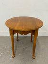 Ethan Allen Oval Side Table