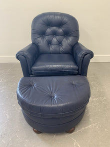  Tufted Leather Recliner