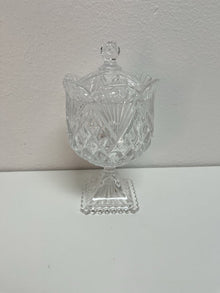  Lidded Pedestal Candy Dish