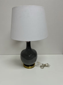  Gray Ceramic Long Neck Lamp