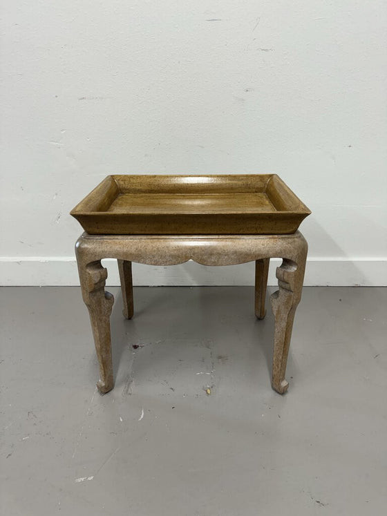 Carved Tray Table