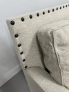 Upholstered Nail Head, 3 Cushion