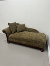 Paisley Fabric Chaise Lounge