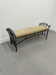  Wrought Iron Scroll Bench