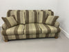 Henredon Striped 3 Cushion Couch