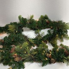  Lighted Pine Garland