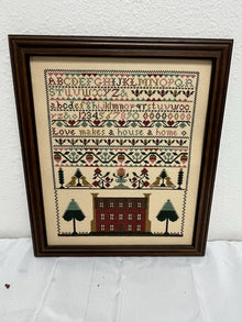  Cross Stitch Sampler