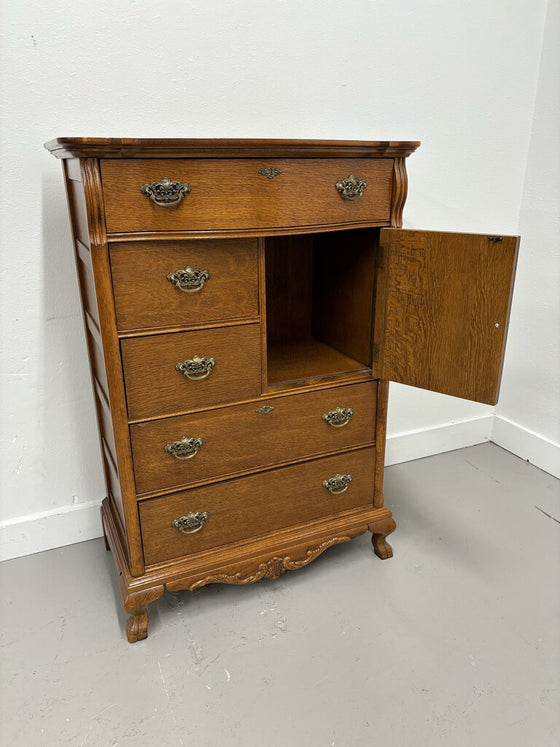 Victorian 1 Door/5 Drawers