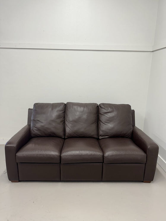 Top Grain Leather, 3 Cushion