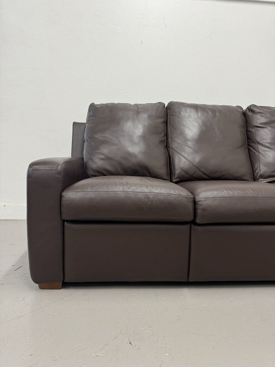 Top Grain Leather, 3 Cushion