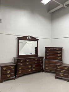  Dresser w/ Mirror, Chest, (2) NS