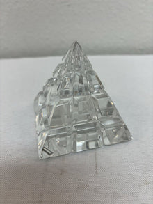  Crystal Pyramid Paperweight