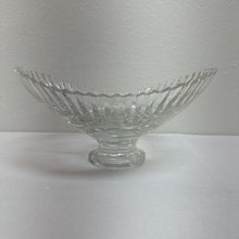  Ribbed Crystal Pedestal Candy Dish