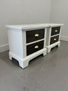 Set of 2 Painted Wood Nightstands