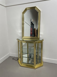  Curio Cabinet with Mirror