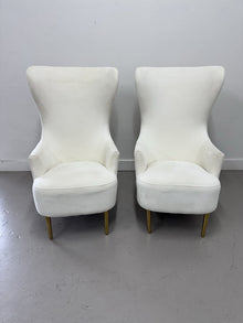  Pair of Wingback Chairs