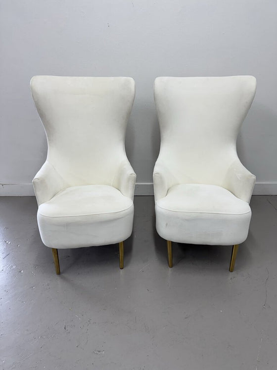 Pair of Wingback Chairs