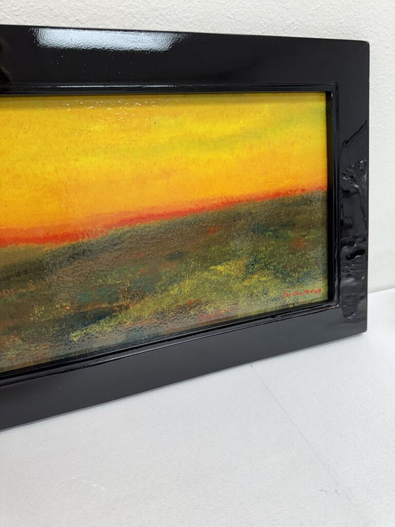 "Yellow Sky" Original Oil on Diebond