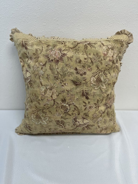 Down Floral Pillow from Local KC Annabelles