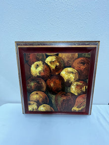  Original Oil Mixed Media "Apples"