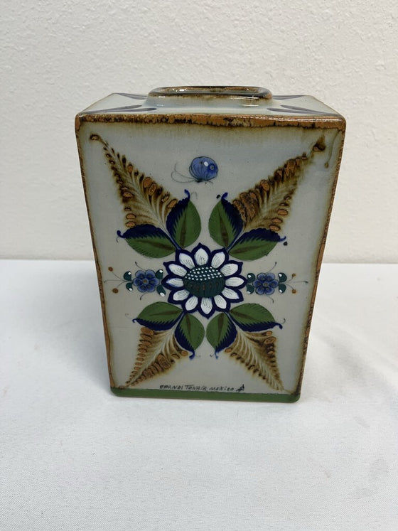 Handpainted Mexican Vase