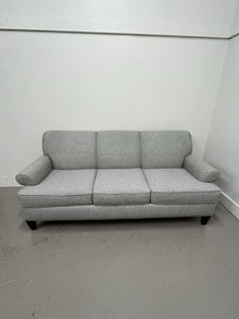  Flexsteel 3 Cushion Grey Tweed Couch