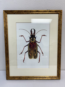  Madden McFarland "Gilded Beatle II" Framed Art