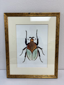  Madden McFarland "Gilded Beatle I" Framed Art