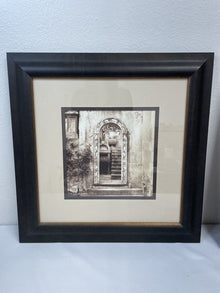  Sepia Toned Arched Entry Framed Art