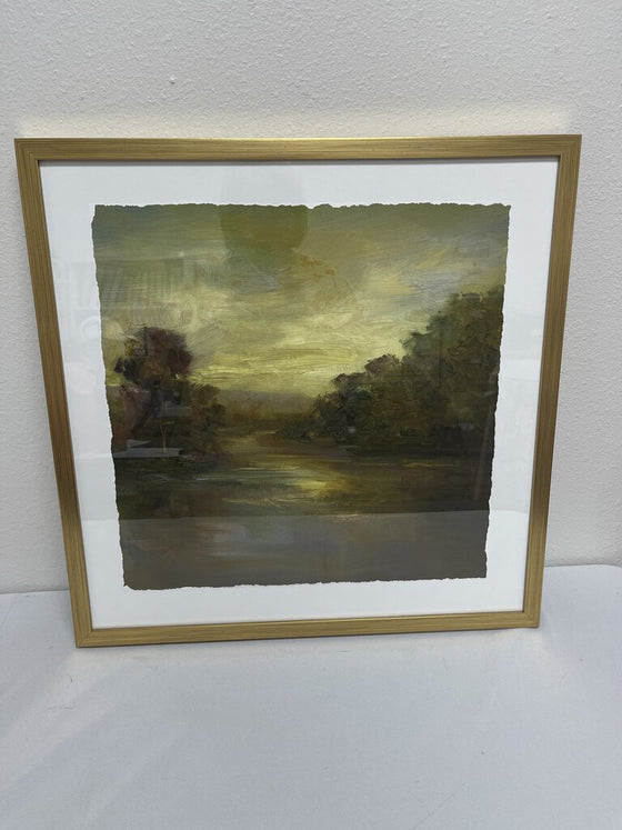 "Waters Edge II" Framed Art