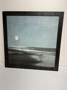  "Moonlit Beach" Framed Art