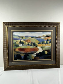  Modern Countryside Farm Town Framed Art