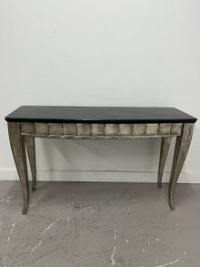  Scalloped Edge Accent Table