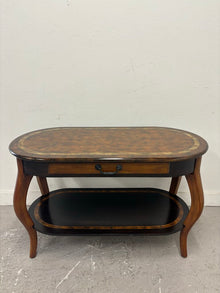  Burled Wood Accent Table