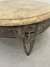 Marble & Iron Coffee Table
