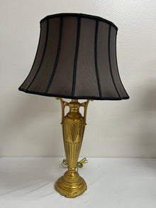  Neoclassical Design Brass Lamp