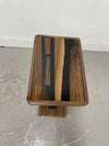 Handmade Walnut Side Table