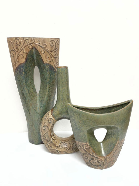Uttermost "Ursula" Ceramic Vases