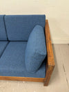 Wood & Upholstered Loveseat