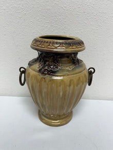  Ceramic Vase w/ Rings
