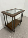 Wood & Metal Side Table