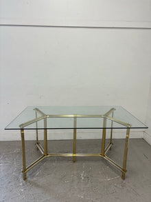  Brass & Glass Desk