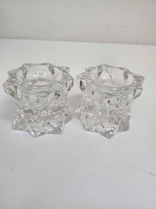  Mikasa Crystal Candle Holders