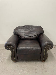  Flexsteel Leather Club Chair