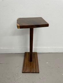  Handmade Walnut Accent Table