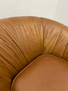 Omnia "Calista" Leather Swivel Chair