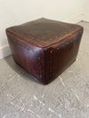Genuine Leather Ottoman