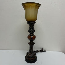  Glass Uplight Distressed Base