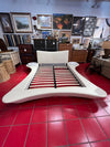 House of Denmark Contemporary Leather Queen Bed