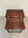 Mahogany Nesting Tables